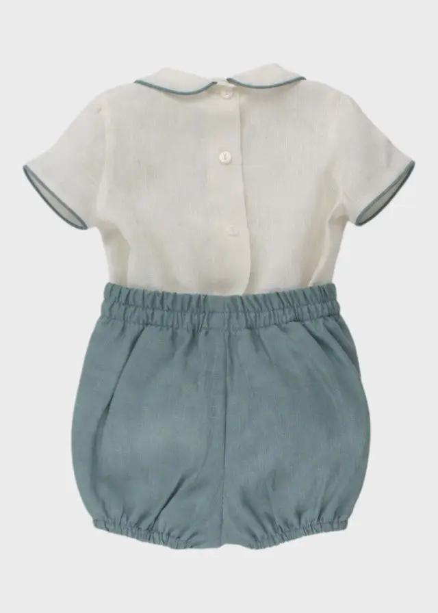 Completo Cerimonia Bimbo Azzurro 39820/A by LILUS