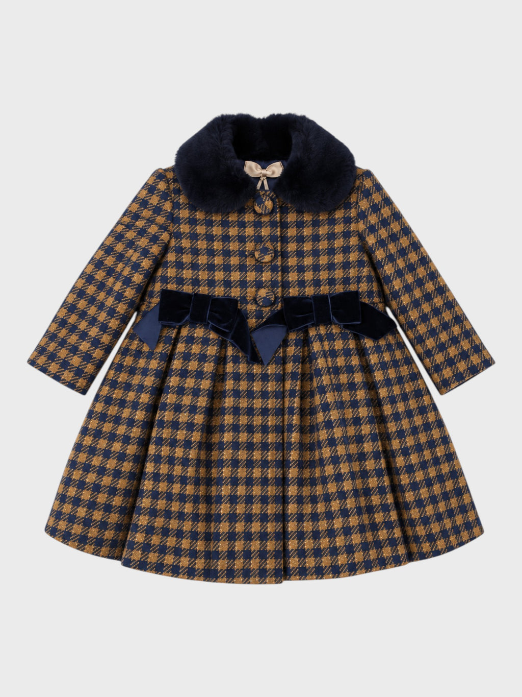 Cappotto Bimba Blu GG41I