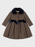 Cappotto Bimba Blu GG41I