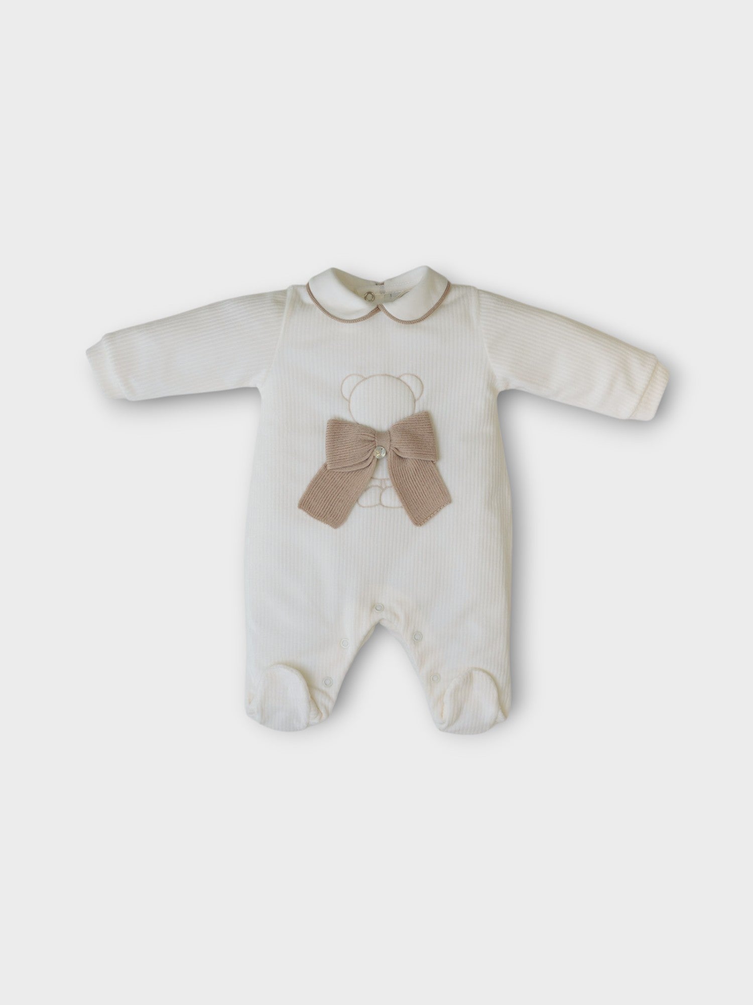 Tutina Neonato VANIGLIA IN5914 -  NANU' BABY