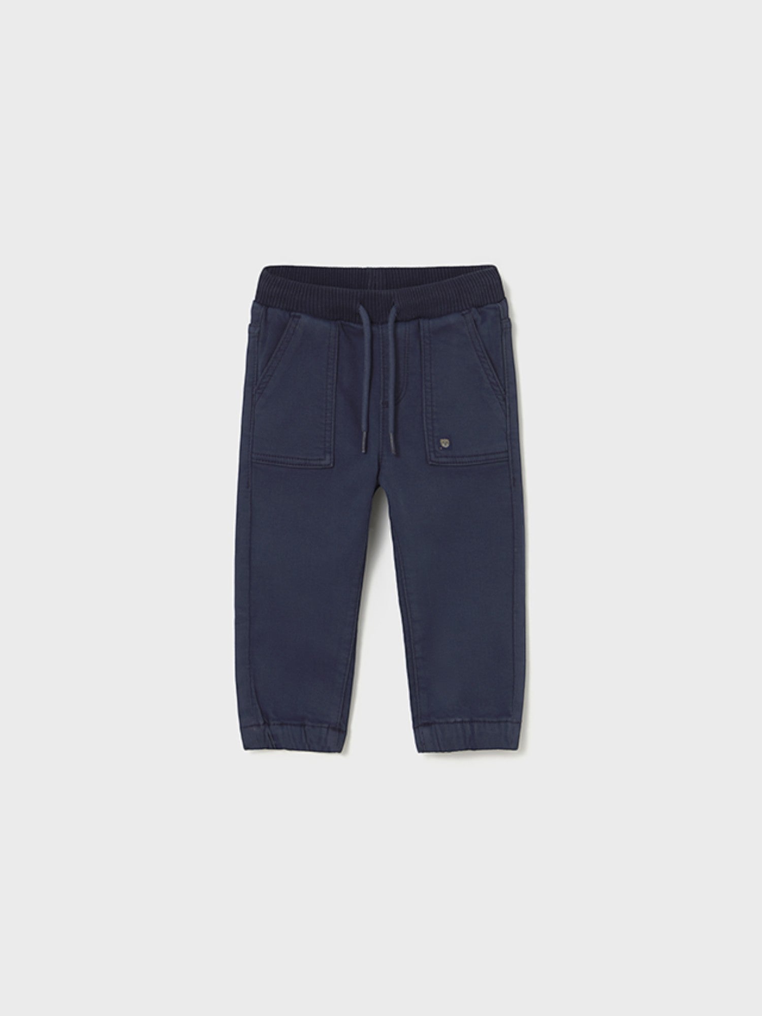 Pantalone jogger twill soft Bimbo Blu 2503/74 -  NANU' BABY