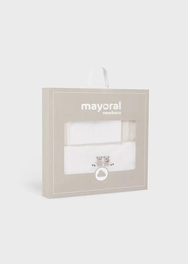 Lenzuolino Neonato Avorio 9121/88 by MAYORAL