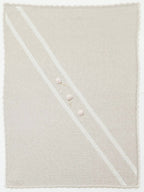Coperta Neonata Tortora CLAUDIA/CO-T by PICCOLA GIUGGIOLA