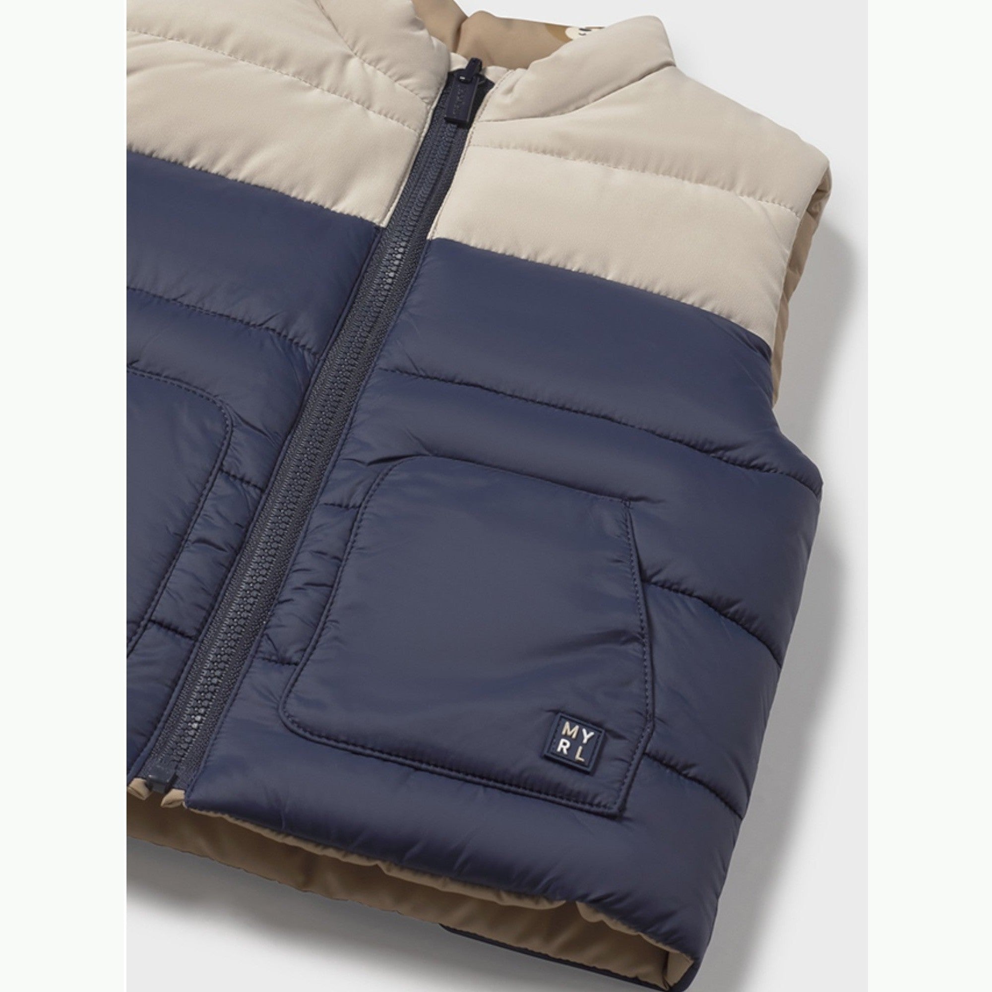 Gilet reversibile Bimbo Blu 2348/27 -  NANU' BABY