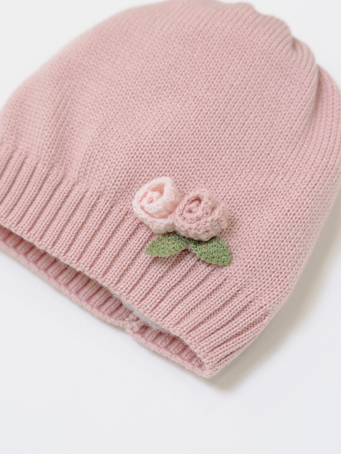 Cuffia Neonata ROSA IN1971BT/R -  NANU' BABY