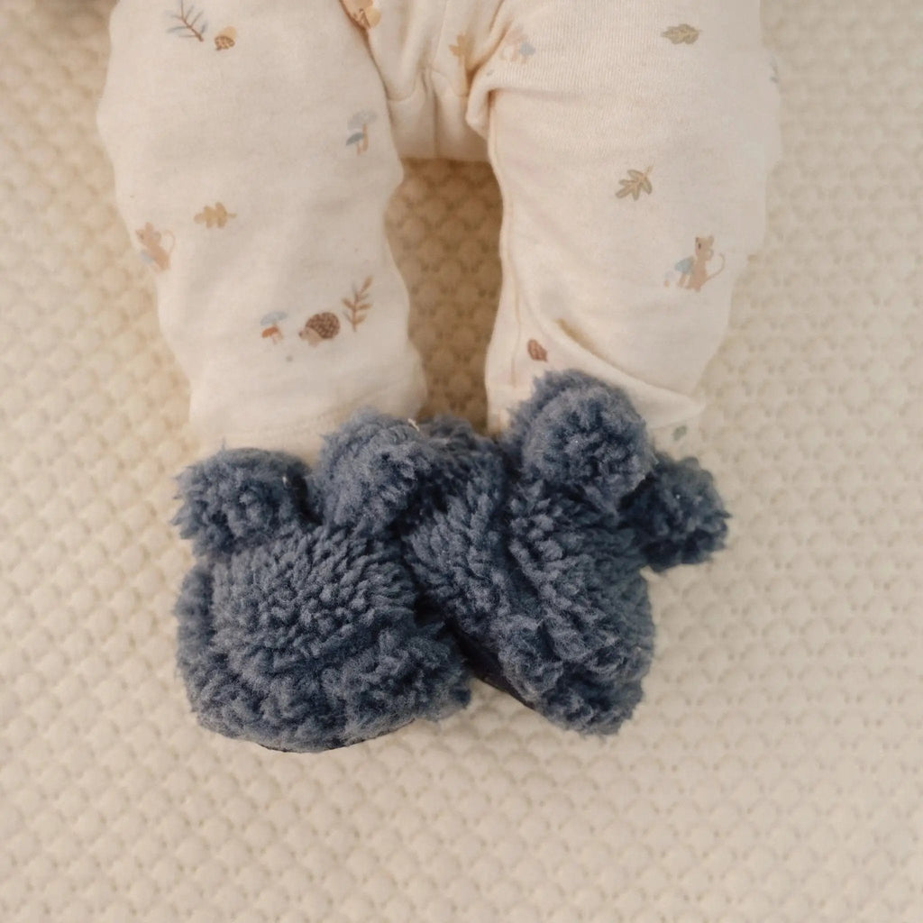 Babbucce Neonato Blu CL25099098 by LITTLE DUTCH