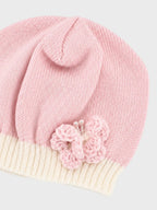 Cuffia Neonata Rosa 8207 by BIMBALO'