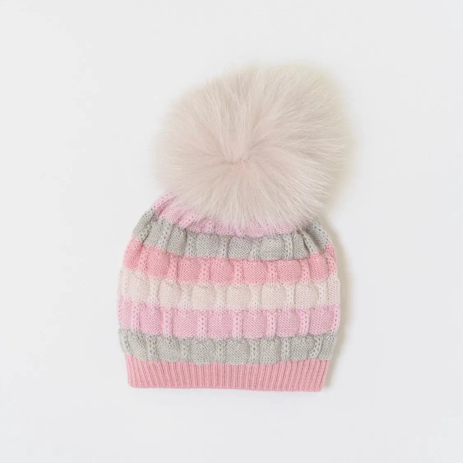 Cuffia Neonata Rosa IN2371/R by MARLU'