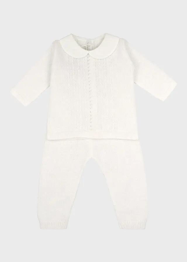 Completo nascita Neonato Bianco TRECCE 550 by BABY LORD