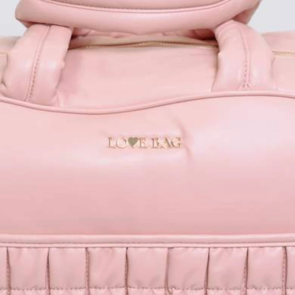 Borsa Rosa BORSA 48 ORE L ECO PELLE ROSA by LOVE BAG