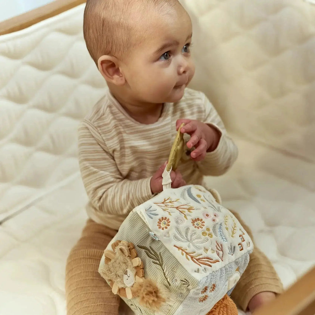 Cubo morbido multi-attività Multicolore LD8309 by LITTLE DUTCH