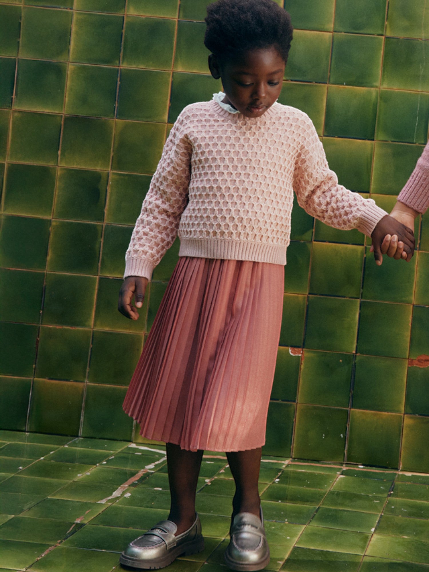 Gonna midi lame Bimba Rosa 5519/34 -  NANU' BABY