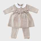 Completo nascita Neonata Beige ROUCHES 403 by BABY LORD