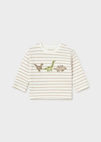 T-shirt Bimbo Tortora 2005/70 by MAYORAL
