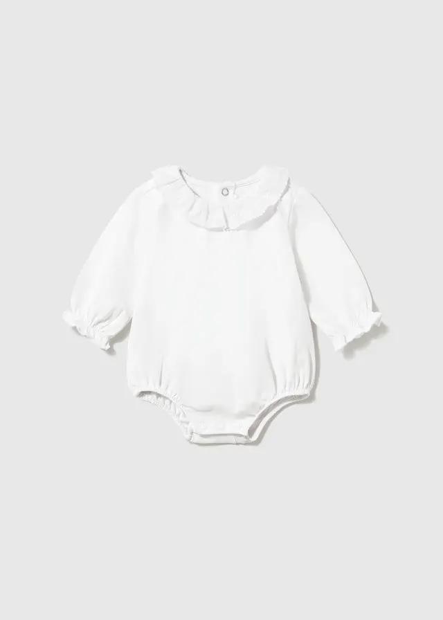 Body con colletto Bimba Bianco 2770/89 by MAYORAL