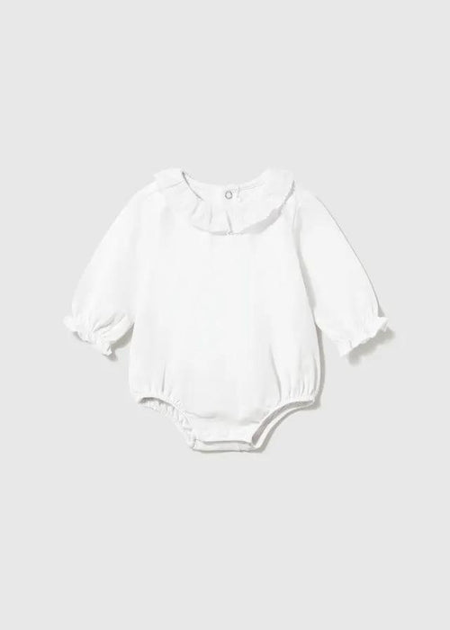 Body con colletto Bimba Bianco 2770/89 by MAYORAL