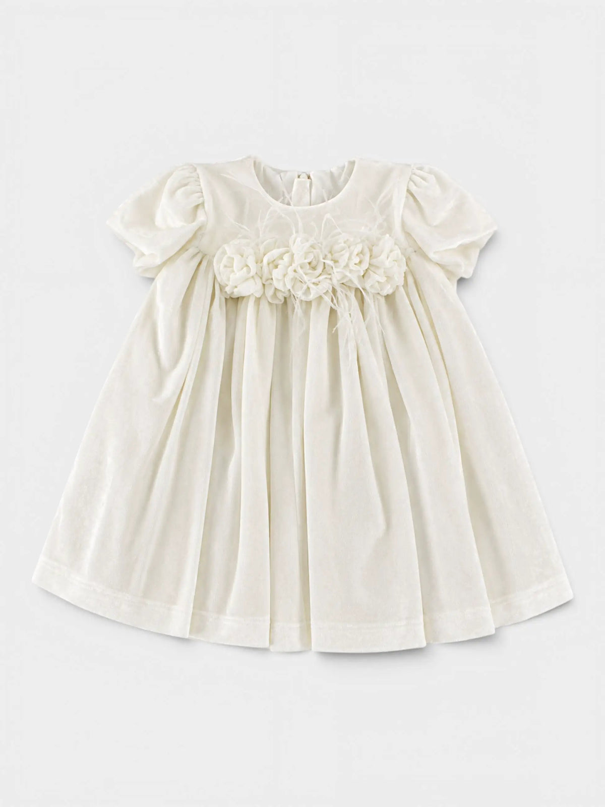 Abito Bimba Panna L/1323 by SARTORIA DEI PICCOLI