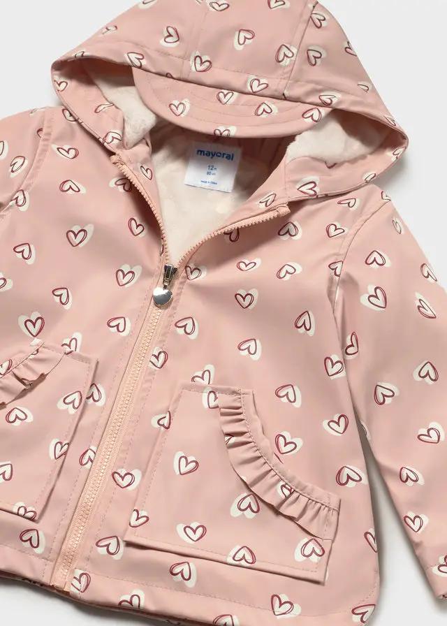 Cappotto Bimba Rosa 2442/22 by MAYORAL