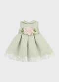 Abito Cerimonia Bimba Verde GG2637I by GUGU GAGA