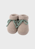 Babbucce Neonato Avorio MARINARETTO 752 by BABY LORD