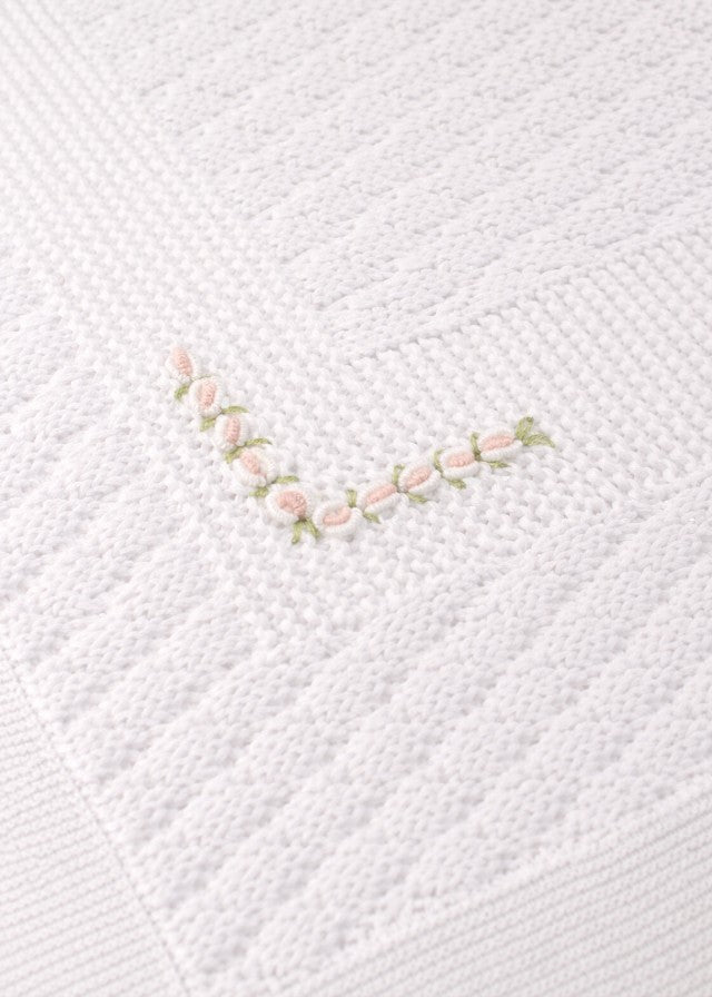 Coperta Neonata Rosa SAIT/CO-R by PICCOLA GIUGGIOLA