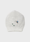 Cuffia Neonato Bianco MARIO/CU by PICCOLA GIUGGIOLA
