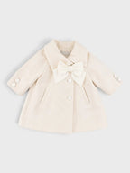 Cappotto Bimba Panna FN118844/5047 by COLORICHIARI