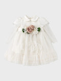 Abito Cerimonia Bimba Bianco FN108679/1898 by COLORICHIARI