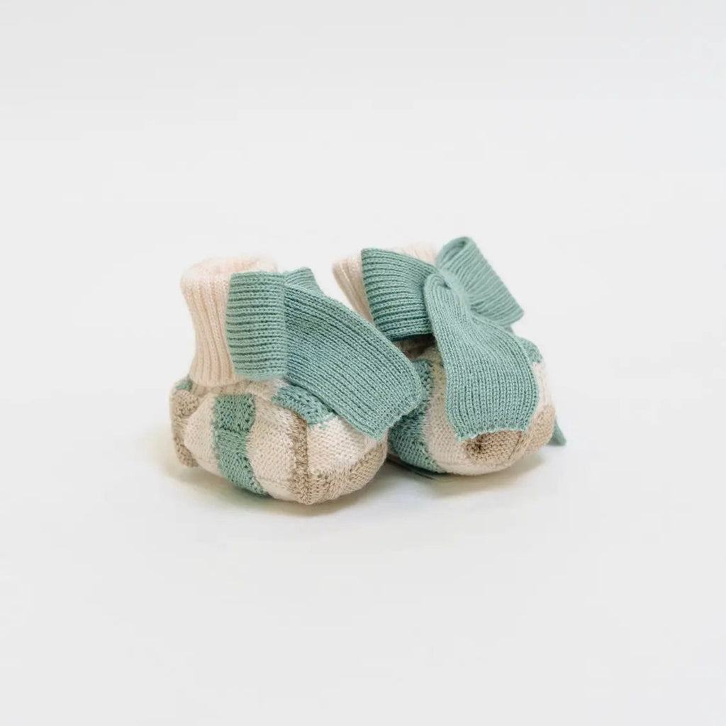 Babbucce Neonata Verde IN23S/V by MARLU'