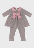 Completo nascita Neonata Avorio FIOCCO 484 by BABY LORD