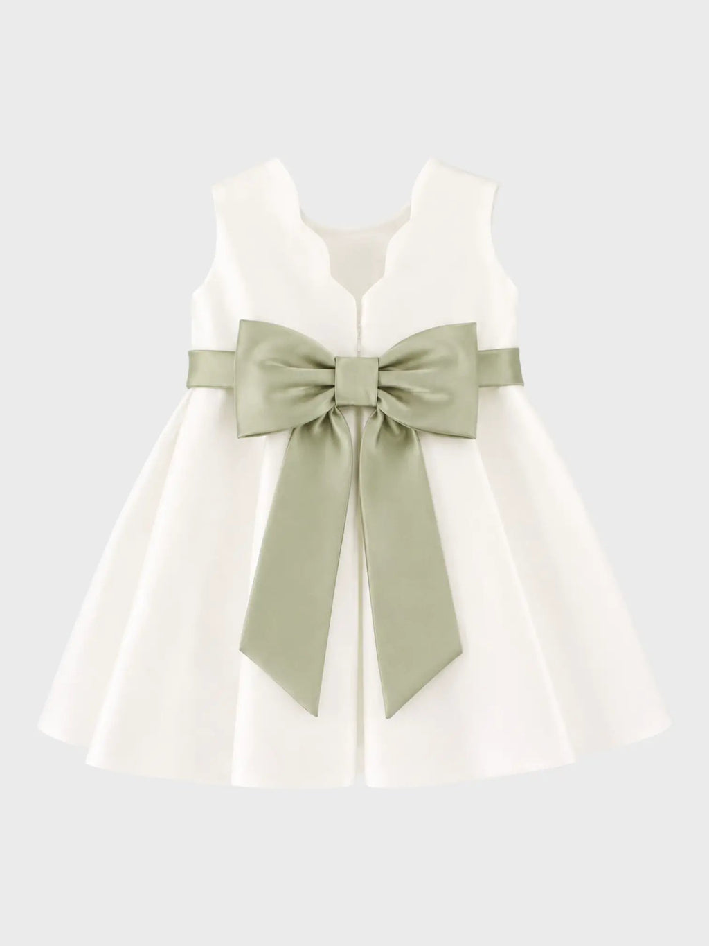 Abito Cerimonia Bimba Verde FB098/V by FLO' SARTORIA ITALIANA