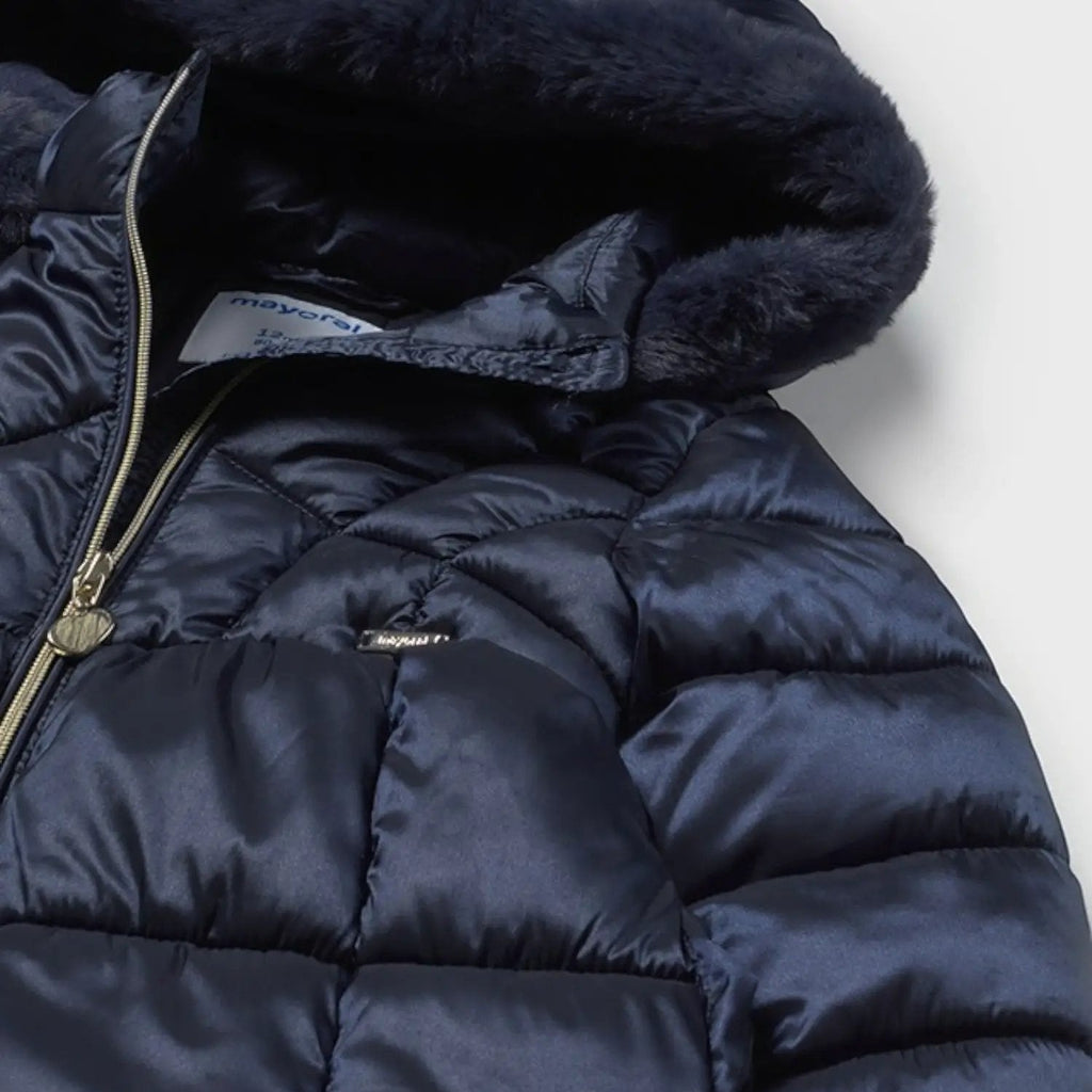 Cappotto Bimba Blu 2436/56 by MAYORAL