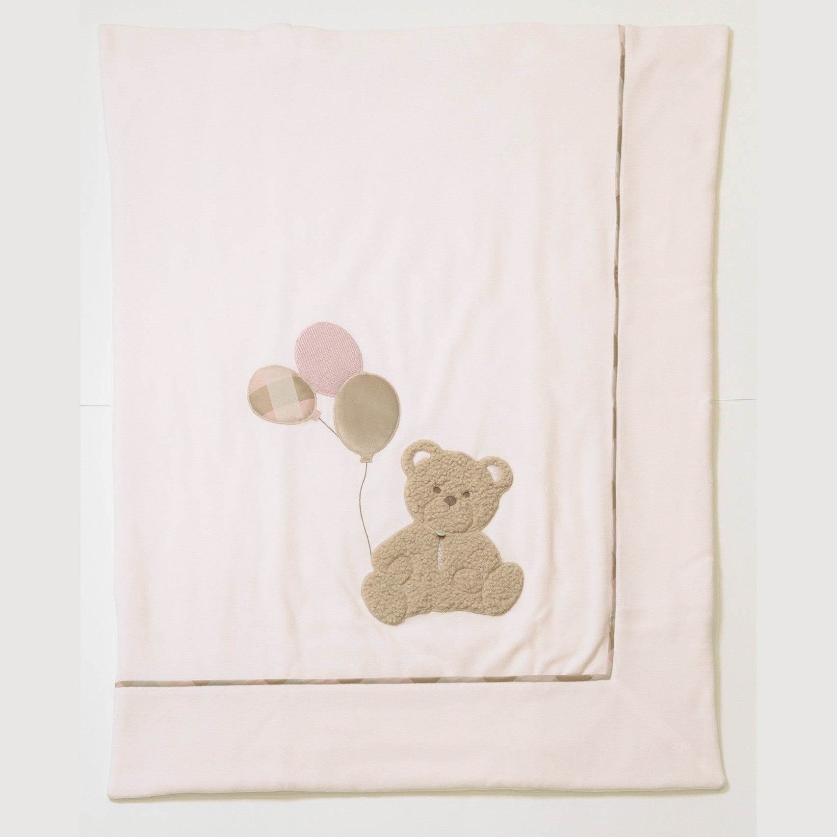 Coperta Neonata ROSA IN7081/R -  NANU' BABY