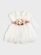 Abito Cerimonia Bimba Rosa FN108677/5027 by COLORICHIARI