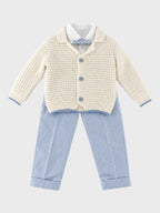 Completo Cerimonia Bimbo Panna M0441A