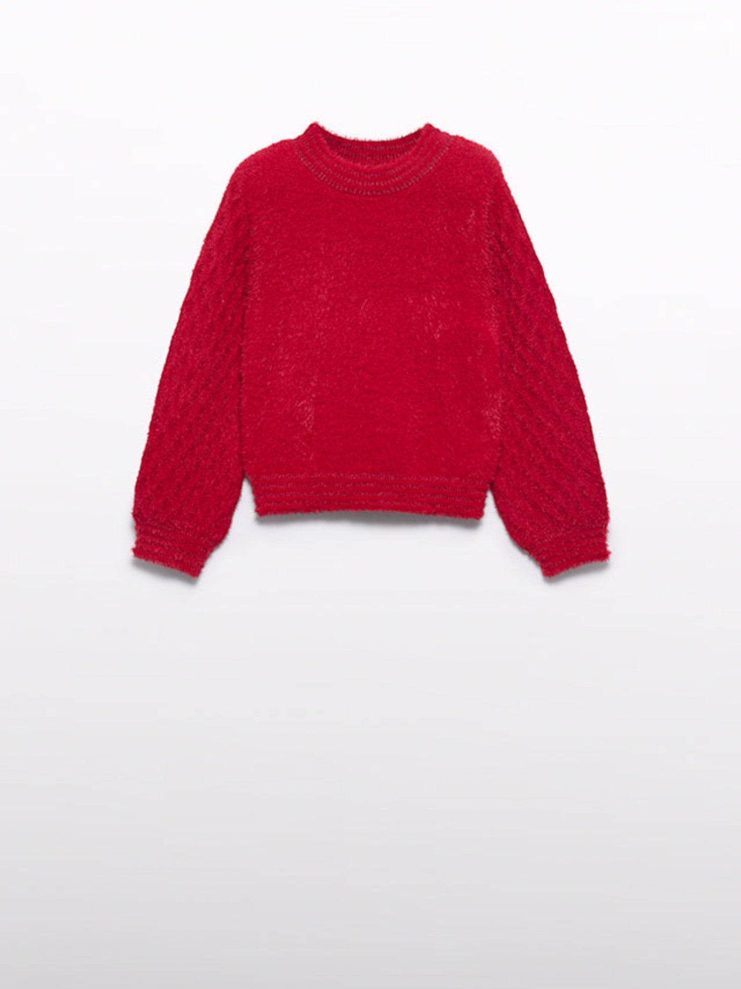 Maglione pelo Bimba Rosso 5827/71 -  NANU' BABY