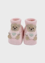 Babbucce Neonata Rosa EK60S/R by MARLU'