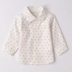 Camicia Bimbo Panna 3F601/6BRV by MINIBANDA