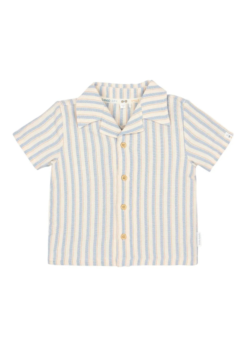 Camicia Bimbo Azzurro CL26021610 by LITTLE DUTCH