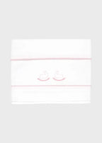 Lenzuolino Neonata Rosa C63404/R-B by COCCODE'