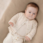 Giacca Neonato Beige CL25292013 by LITTLE DUTCH