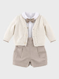 Completo Cerimonia Bimbo Panna B3507/203 by BABY A