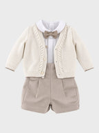 Completo Cerimonia Bimbo Panna B3507/203 by BABY A