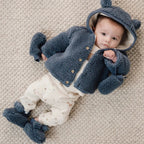 Babbucce Neonato Blu CL25099098 by LITTLE DUTCH