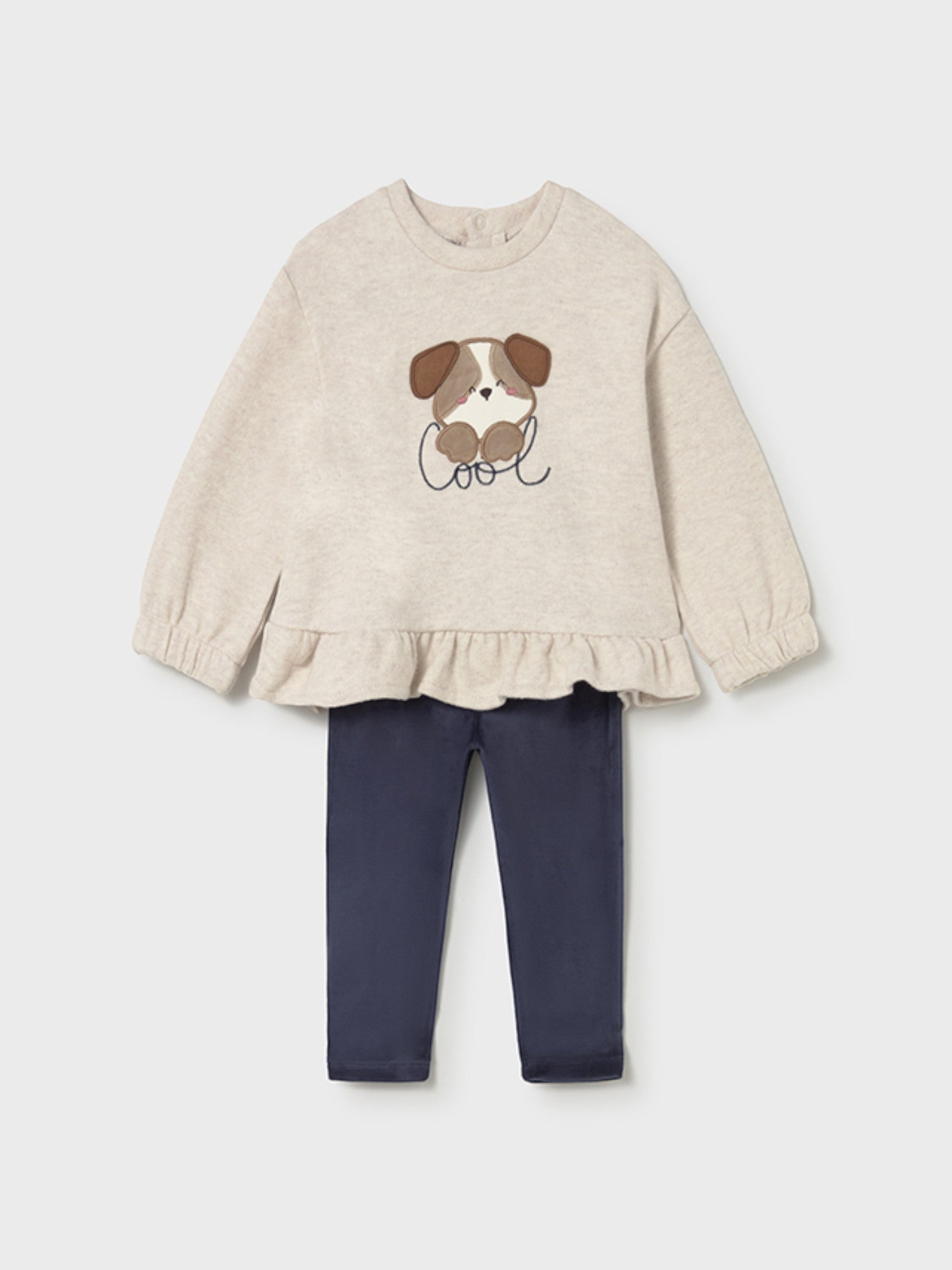 Completo leggings pullover Bimba Blu 2738/29 -  NANU' BABY