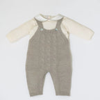 Completo nascita Neonato Ecru BRAIDING 322M/E by BABY LORD