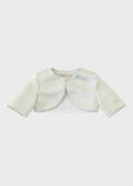 Giacca Cerimonia Bimba Verde FGN011/V by FLO' SARTORIA ITALIANA