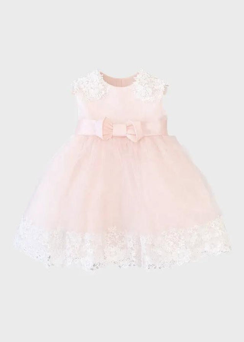 Abito Cerimonia Bimba Rosa FB083/R by FLO' SARTORIA ITALIANA