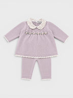 Completo nascita Neonata Lilla JESSIE/CN by PICCOLA GIUGGIOLA