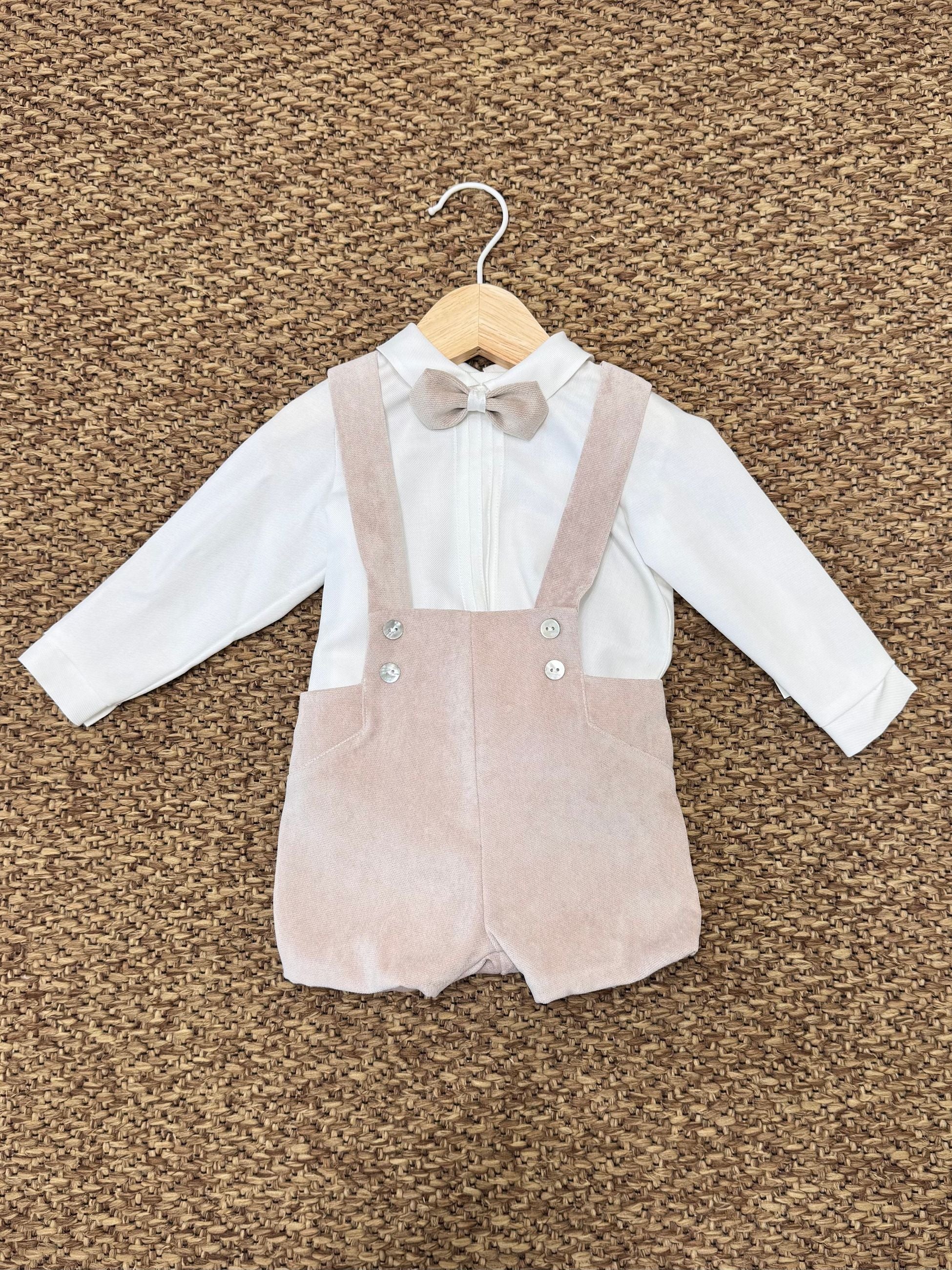 Completo Cerimonia Bimbo BEIGE 1/6417-B